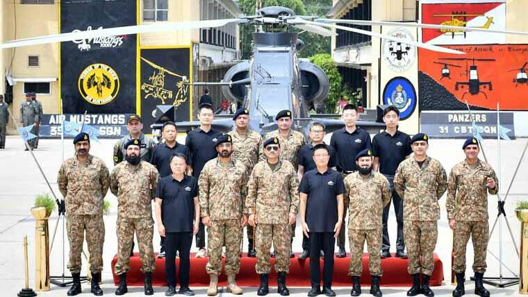 Field Marshal stresses civil-military synergy as Pakistan inducts Z-10ME attack helicopters