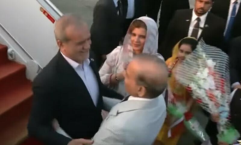 ایرانی صدر وفد کے ہمراہ اسلام آباد پہنچ گئے