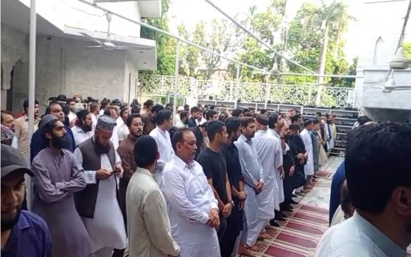 نوازشریف کے چچازاد بھائی میاں شاہد شفیع کی نماز جنازہ ادا کر دی گئی