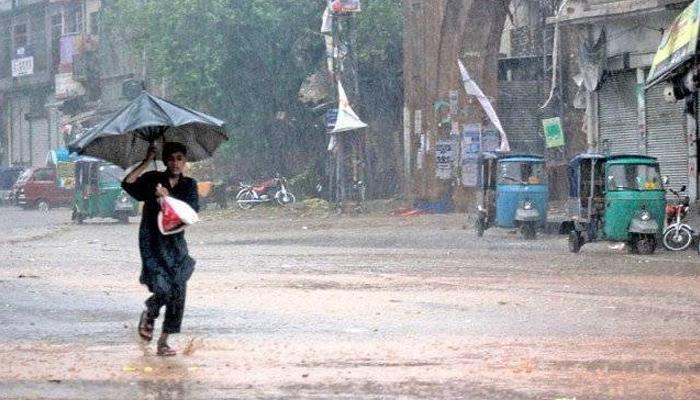 آج سے 7 اگست تک ملک کے مختلف حصوں میں بارش کا امکان