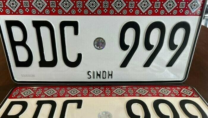 Sindh extends deadline for security number plates to Oct 31