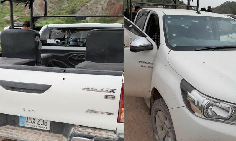 ضلع کرک : فتنہ الہندوستان کے دہشت گردوں کی فائرنگ سے   ایف سی کے 4  اہلکار شہید