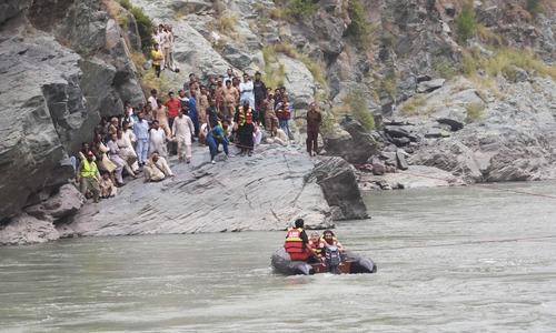 Two tourists missing after rafting accident in Gilgit-Baltistan
