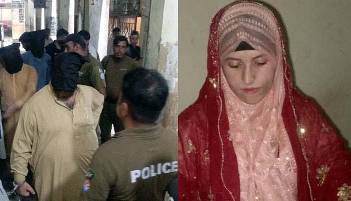 راولپنڈی: غیرت کے نام پر قتل کیس، شوہر اور والد سمیت 6 ملزمان جوڈیشل ریمانڈ پر جیل منتقل