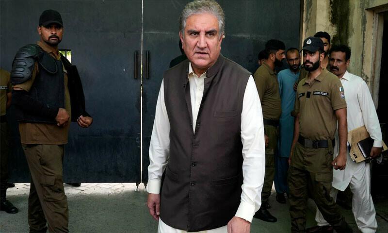 انسداد دہشت گردی عدالت لاہور کا شاہ محمود قریشی کی رہائی کا حکم
