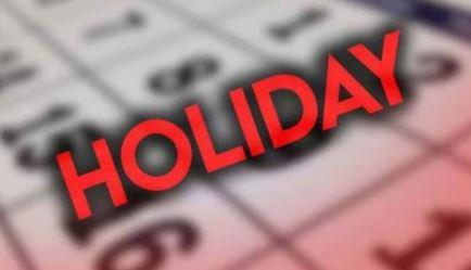Local holiday declared on August 13