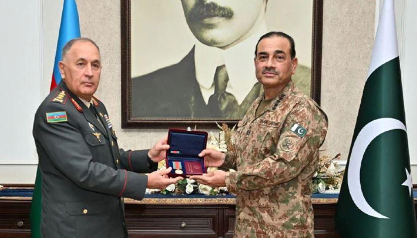 فیلڈ مارشل سید عاصم منیر کو آذربائیجان کے اعلیٰ ترین پیٹریاٹک وار میڈل سے نوازا گیا