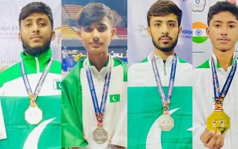 پاکستانی کھلاڑیوں کی تائیکوانڈو میں تاریخ ساز کامیابی، مجموعی طور پر 16 تمغے جیت لیے