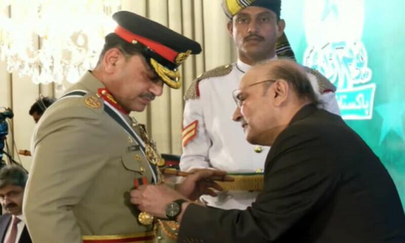 معرکہ حق میں نمایاں کارگردگی، فیلڈ مارشل سمیت سول و عسکری شخصیات کو اعلیٰ اعزازات سے نواز دیا گیا