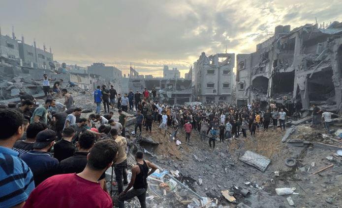 Gaza civil defence says 17 killed in Israel strikes