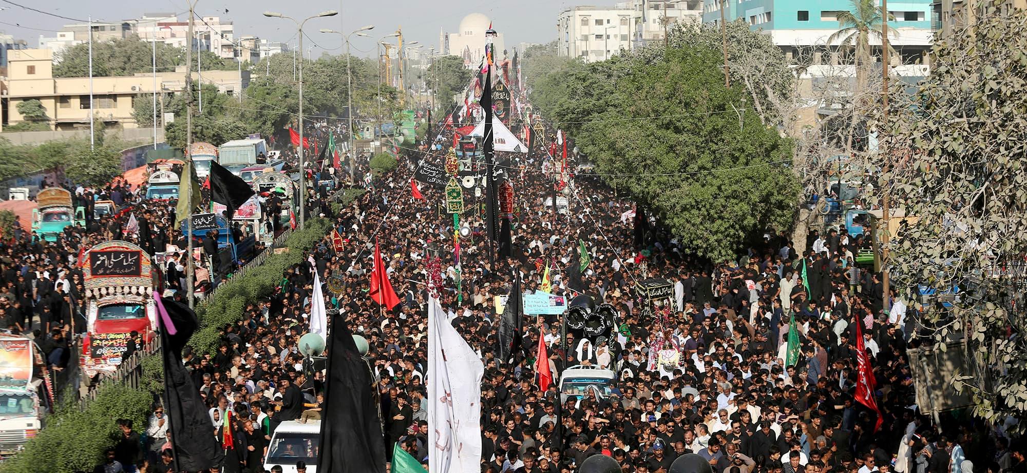 Foolproof security in place for Hazrat Imam Hussain (RA) Chehlum in Karachi