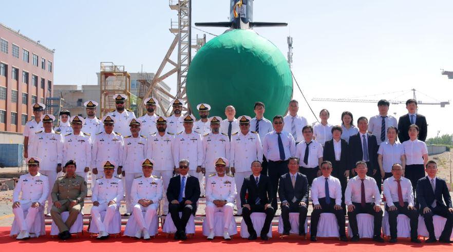 Pakistan Navy’s third Hangor-Class submarine launched