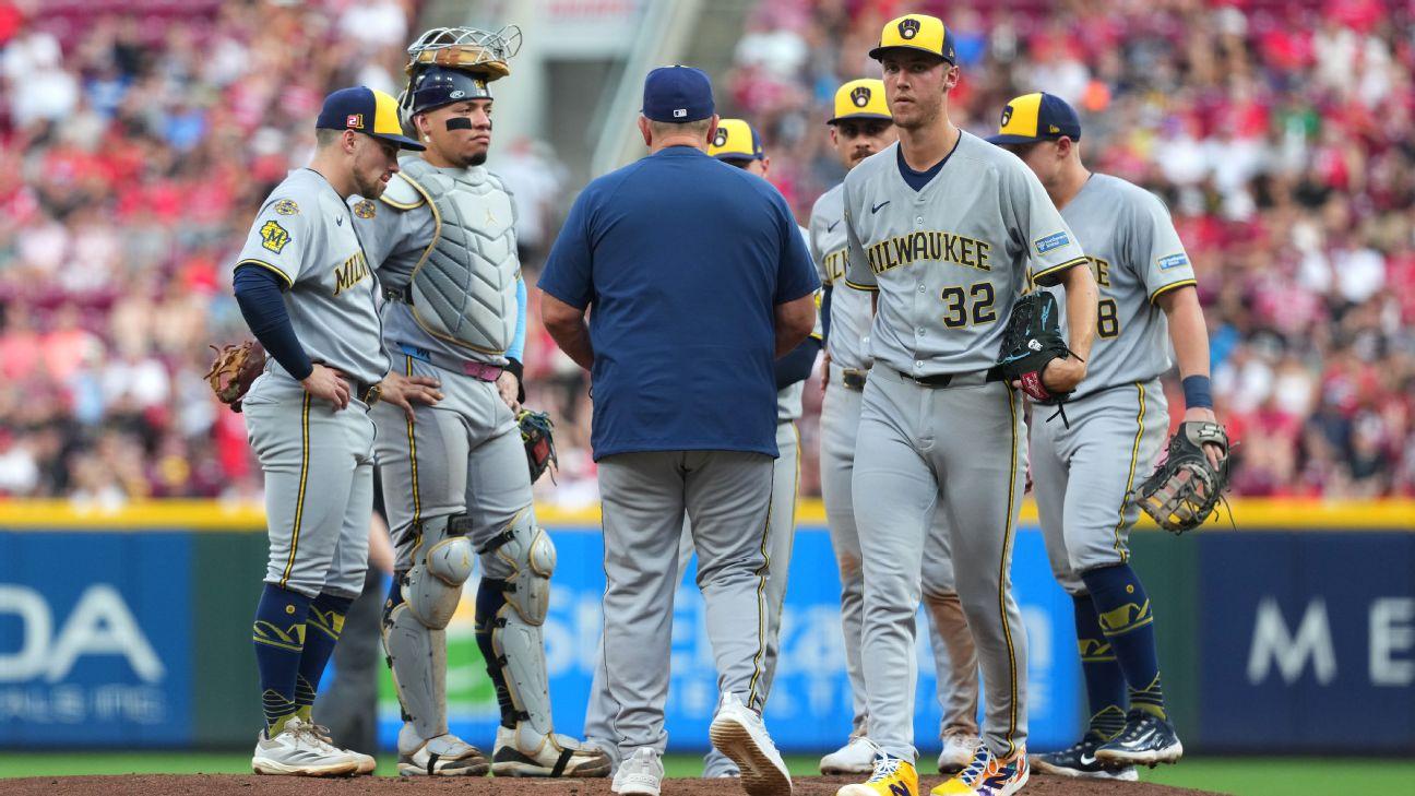 Brewers activate rookie Misiorowski from IL