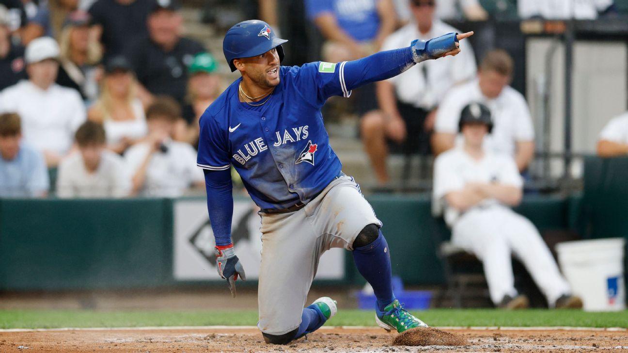 Springer rejoins Jays' lineup from concussion IL