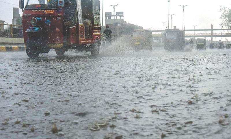 Rain causes power outages across Karachi