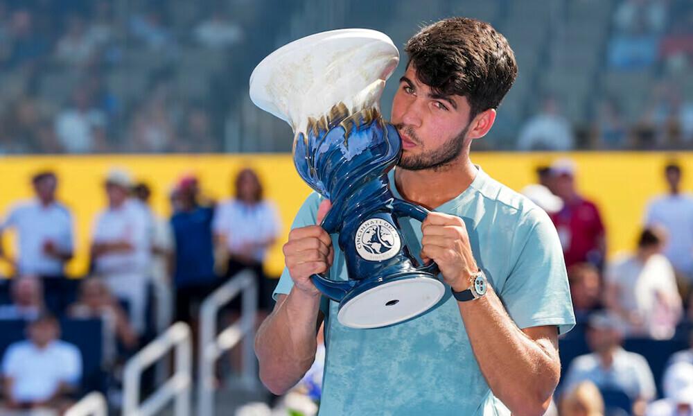 Alcaraz wins Cincinnati Open after ailing Sinner retires in final