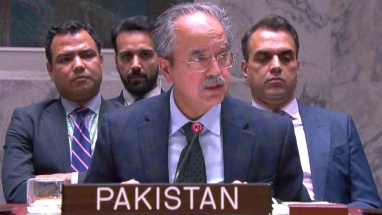  سلامتی کونسل کی دہشت گردوں کی فہرست میں شامل تمام افراد مسلمان ہی کیوں ہیں؟پاکستانی مندوب کا سوال