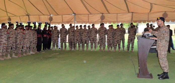 Military leadership inspects Turbat's development projects, security readiness