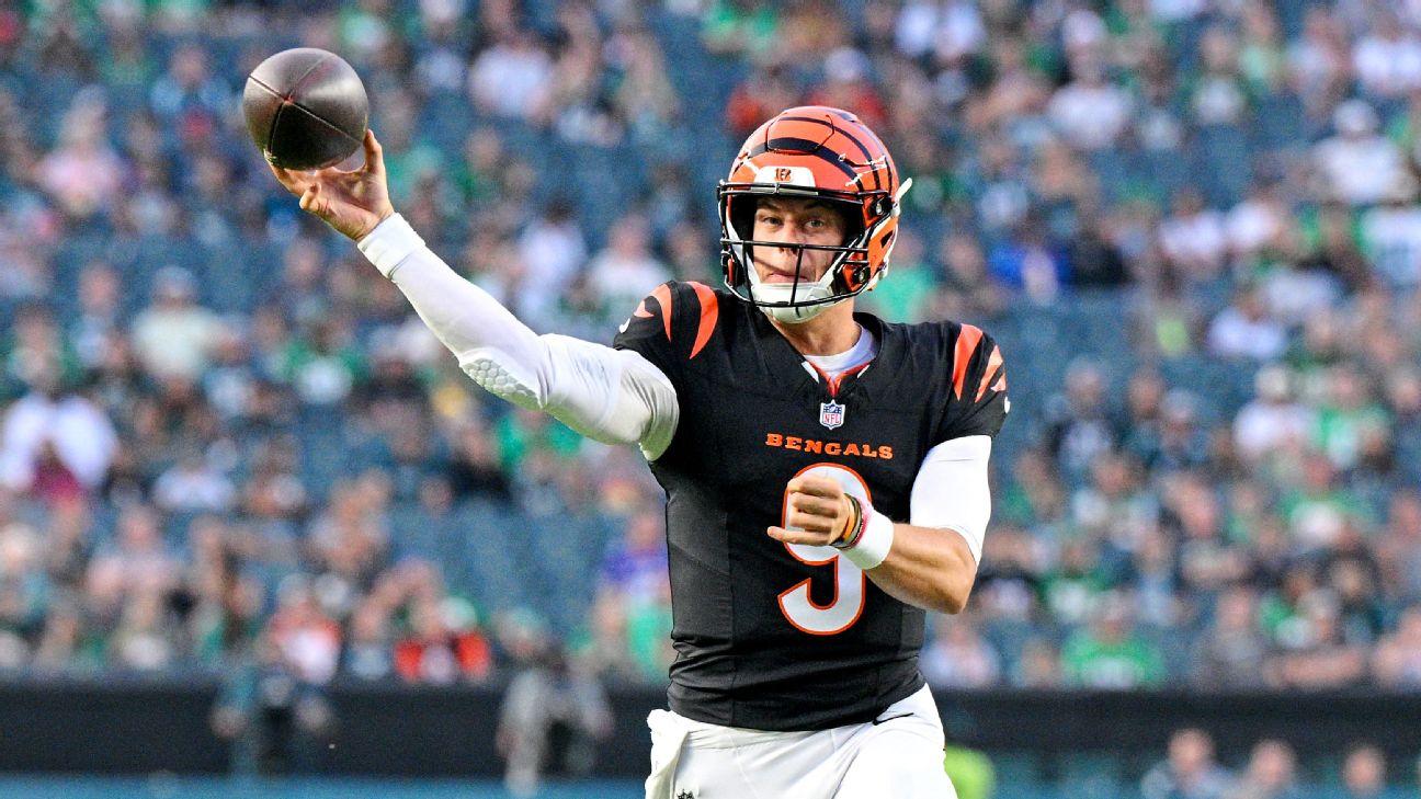 Burrow, McConkey among Matt Bowen's top 10 draft targets, Warren among late fliers