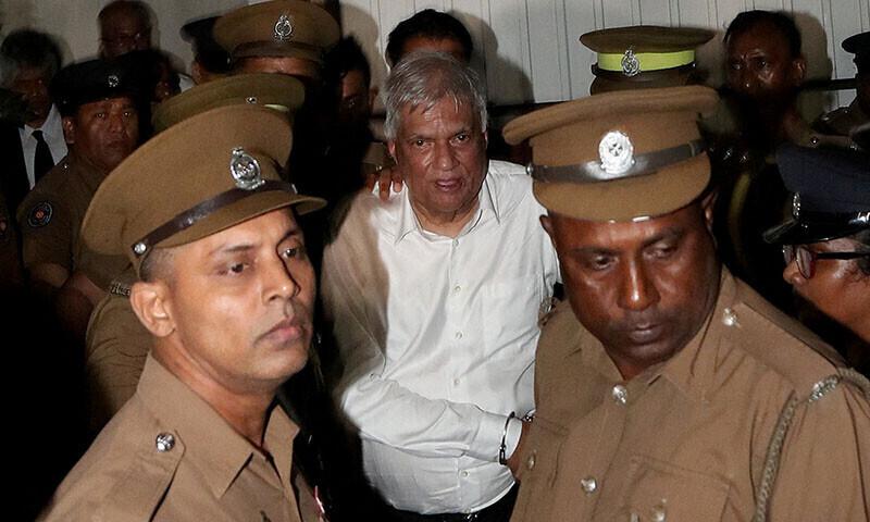 سابق سری لنکن صد ر کو جیل بھیجے جانے کے اگلے ہی روز ہسپتال منتقل کر دیا گیا