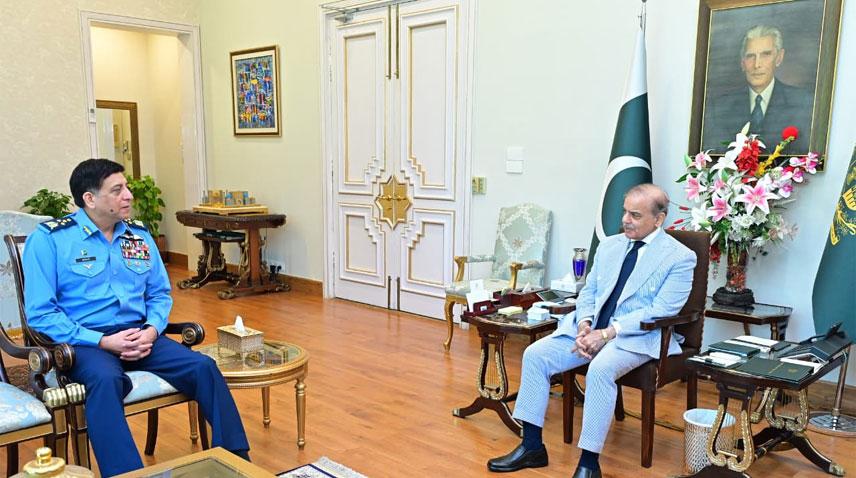 PM Shehbaz praises PAF’s vital role in defence