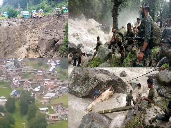 مقبوضہ کشمیر میں شدید بارشوں اور لینڈ سلائیڈنگ سے 30 افراد ہلاک