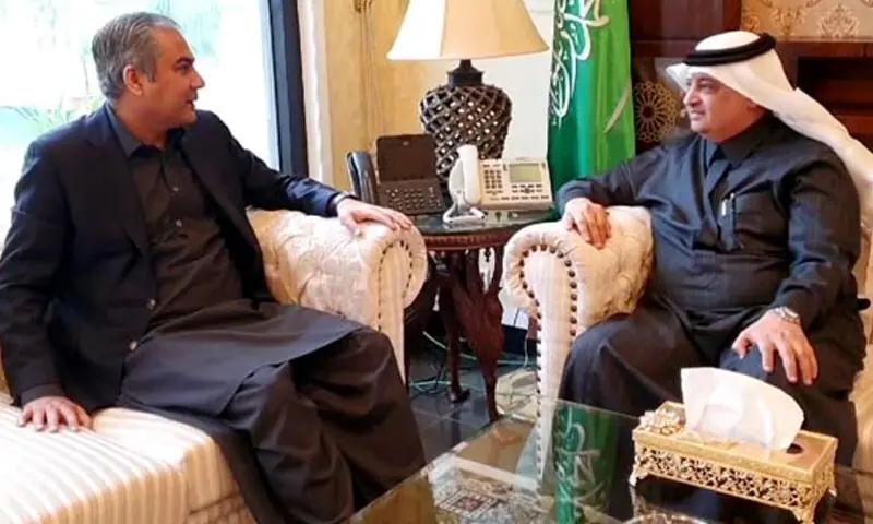 محسن نقوی کی سعودی سفیر سے ملاقات، پاک بھارت کشیدگی میں سعودی کردار پر اظہار تشکر