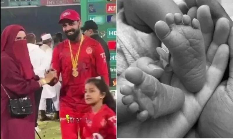 پاکستانی آل راؤنڈر شاداب خان کے ہاں پہلے بچے کی پیدائش