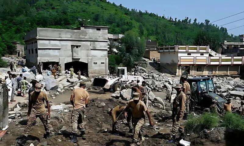 پی ڈی ایم اےکی  خیبرپختونخوا  میں بارشوں اور سیلاب  کے باعث نقصانات کی رپورٹ جاری