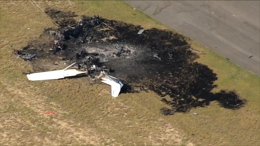 Two small planes collide mid-air near Fort Morgan Airport