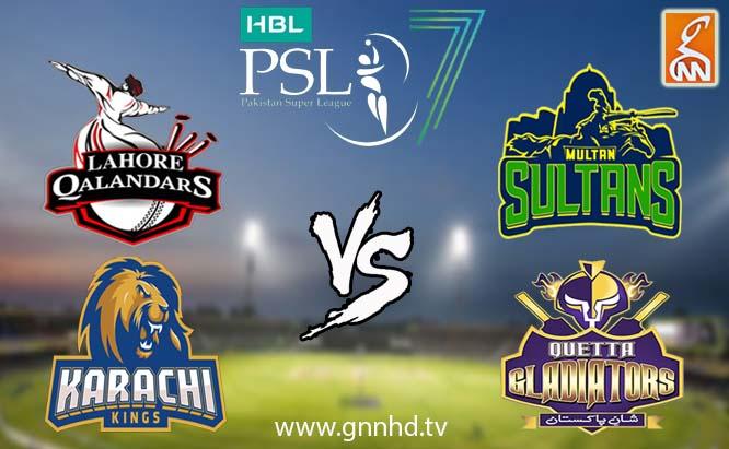 Sultans, Qalandars to lock horns; Gladiators to face Kings in PSL 7’s first double-header