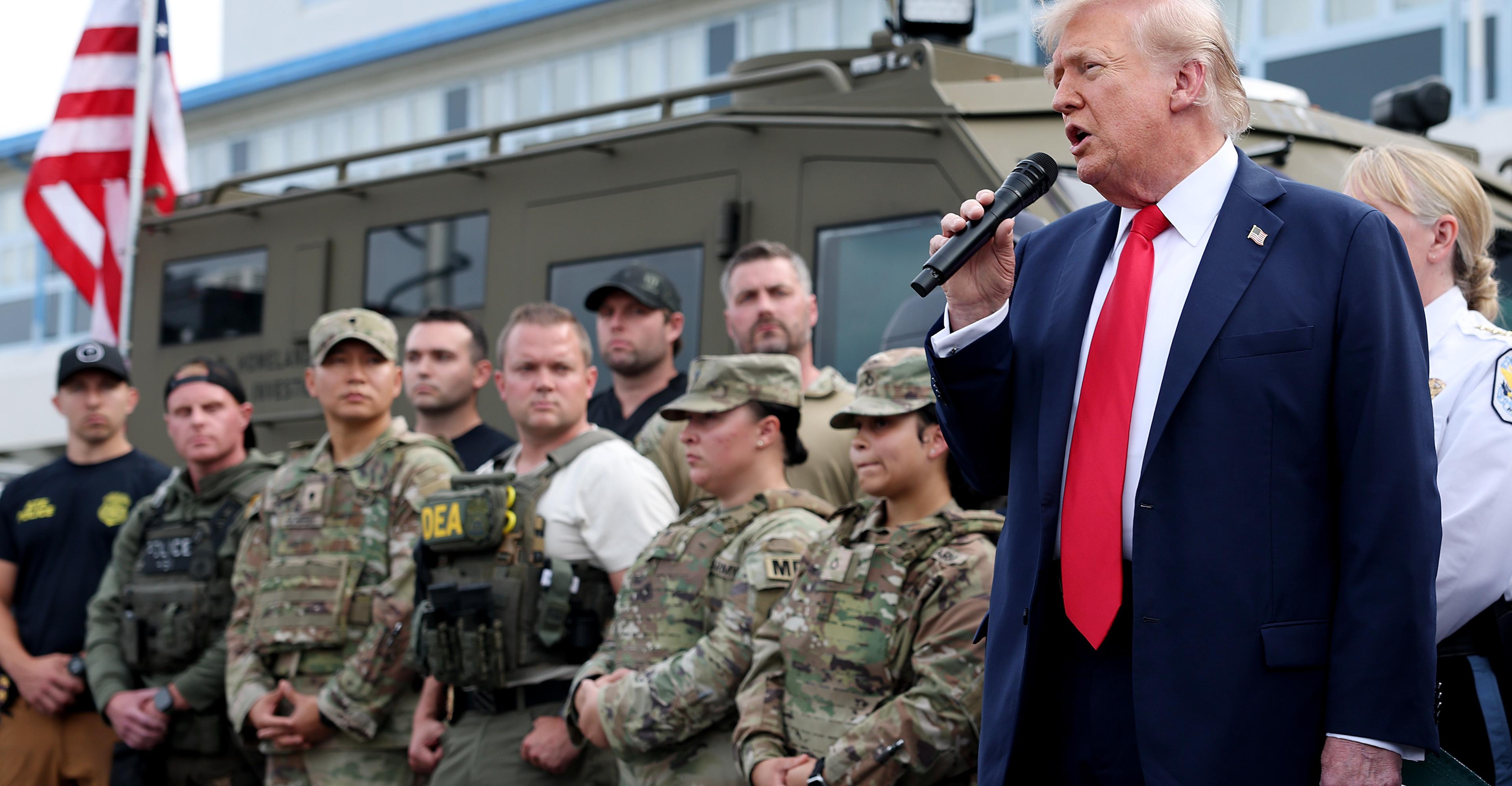 Trump’s DC police takeover has unsettling implications for 2028