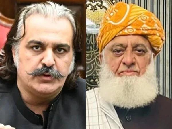 علی امین گنڈاپور مولانا فضل الرحمن پر برس پڑے ،  26 ویں آئینی ترمیم پر تنقید کے نشتر چلا دیے