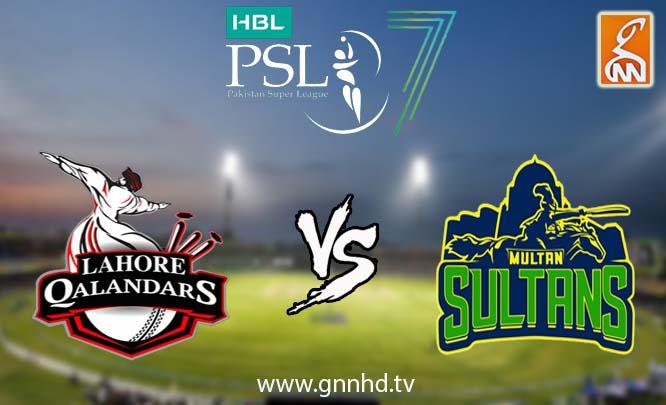 PSL 7: Lahore Qalandars set 207-run target for Multan Sultans