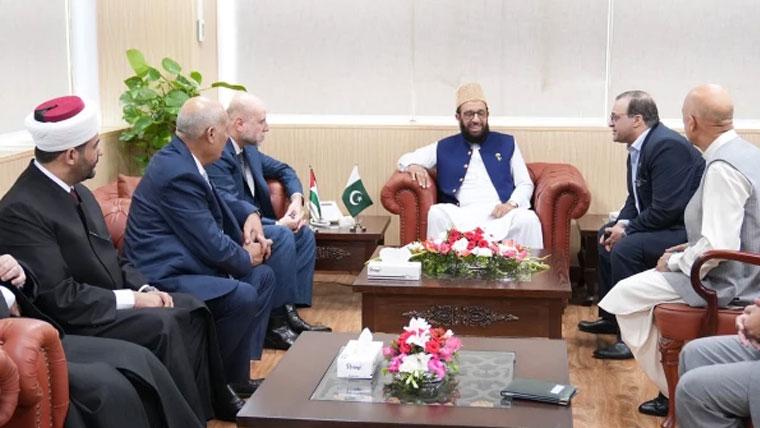  سردار یوسف سےفلسطینی چیف جسٹس اور امام مسجد اقصیٰ کی ملاقات، علما کے تبادلے، اور  دیگر امور پر گفتگو