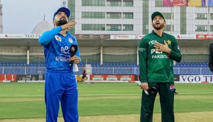 سہ فریقی سیریزکا فائنل :پاکستان کا افغانستان کیخلاف ٹاس جیت کر بیٹنگ کا فیصلہ