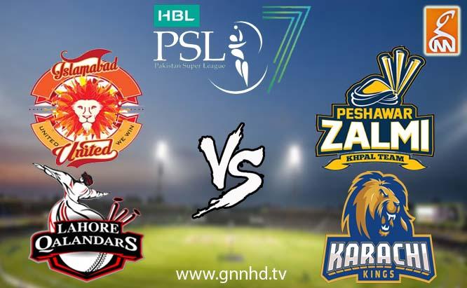 PSL7: Peshawar Zalmi to take on Islamabad United, Lahore Qalandars to lock horns with Karachi Kings today