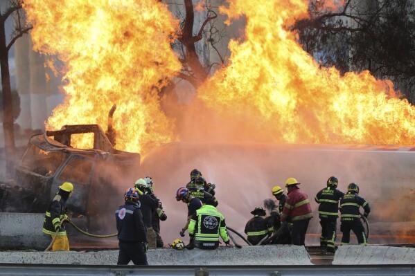 Mexico City gas tanker explosion kills 3, injures over 70 in horrific accident