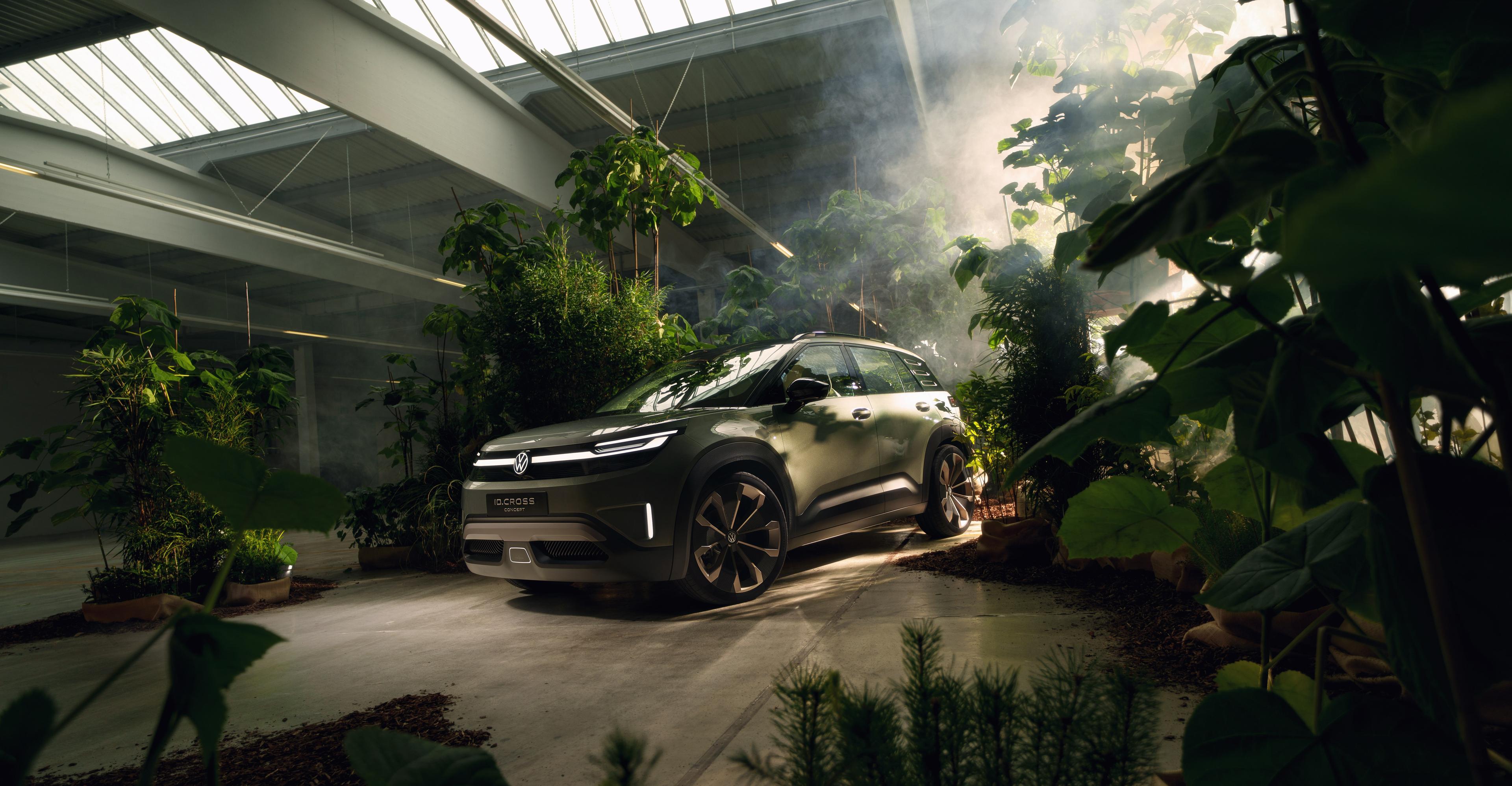 Volkswagen rounds out new lineup of affordable EVs with ID. Cross concept