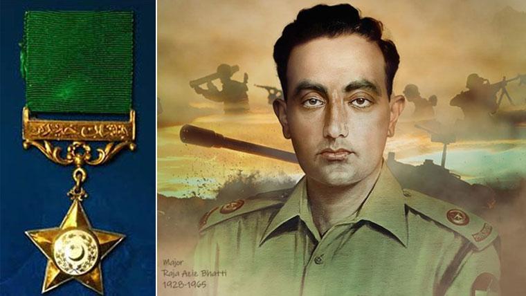 1965کی جنگ کے ہیرو میجر عزیز بھٹی شہید کا یوم شہادت آج منایا جا رہا ہے