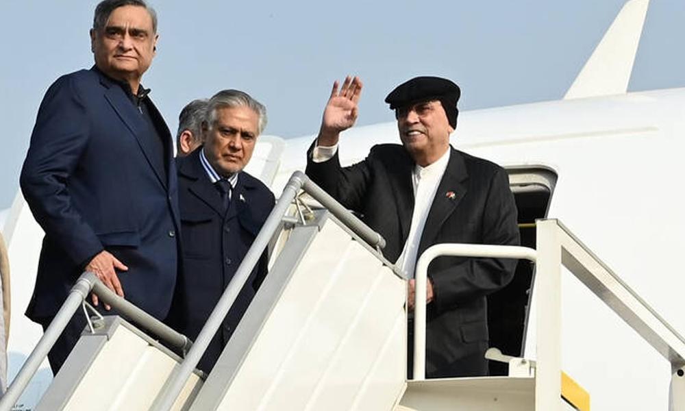 President Asif Ali Zardari embarks on China visit