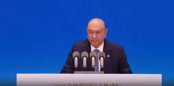 President expresses Pakistan’s full support for China’s vision of civilisation exchange, mutual learning