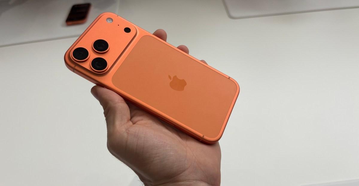 Our first look at the iPhone 17 Pro and 17 Pro Max