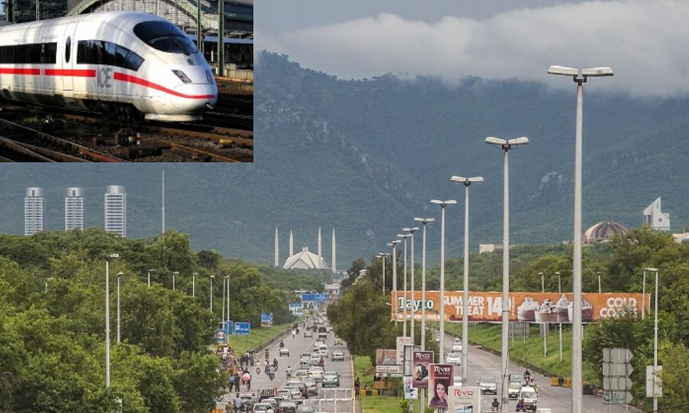 Modern high-speed train to run between twin cities