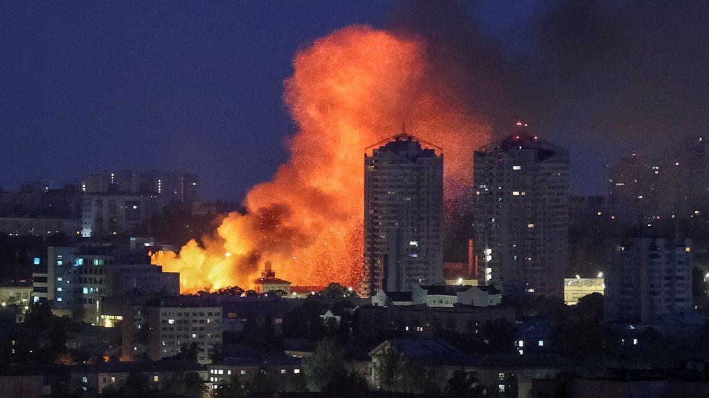 Ukraine launches massive drone attack on Russia
