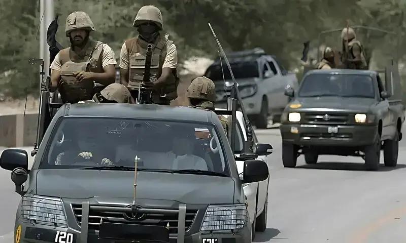 ضلع خضدار: سکیورٹی فورسز کا آپریشن  دہشت گرد تنظیم ’’فتنہ الہندستان‘‘ کے 5 دہشت گردہلاک