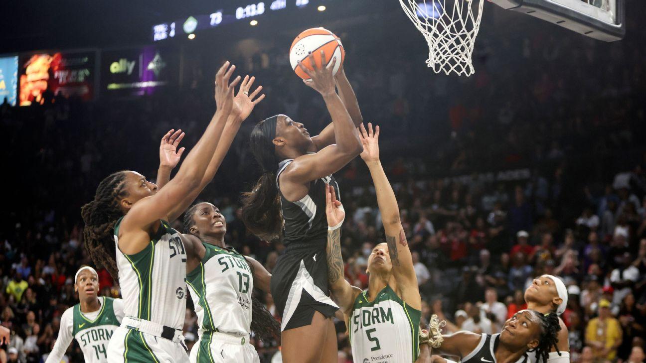 Aces eke by Storm, advance behind Wilson's 38