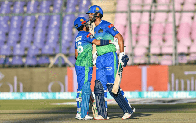 پی ایس ایل 7: ملتان سلطانز کا کوئٹہ کو جیت کیلئے175 رنز کا ہدف