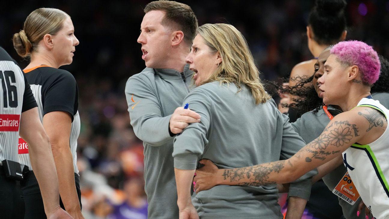 Lynx's Reeve suspended after blasting officiating