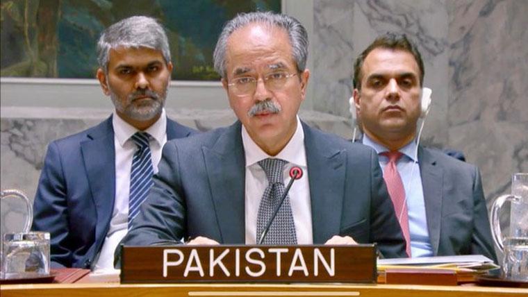  سلامتی کونسل غزہ میں جاری خونریزی روکنے میں ایک بار پھر ناکام رہی ہے،مندوب عاصم افتخار